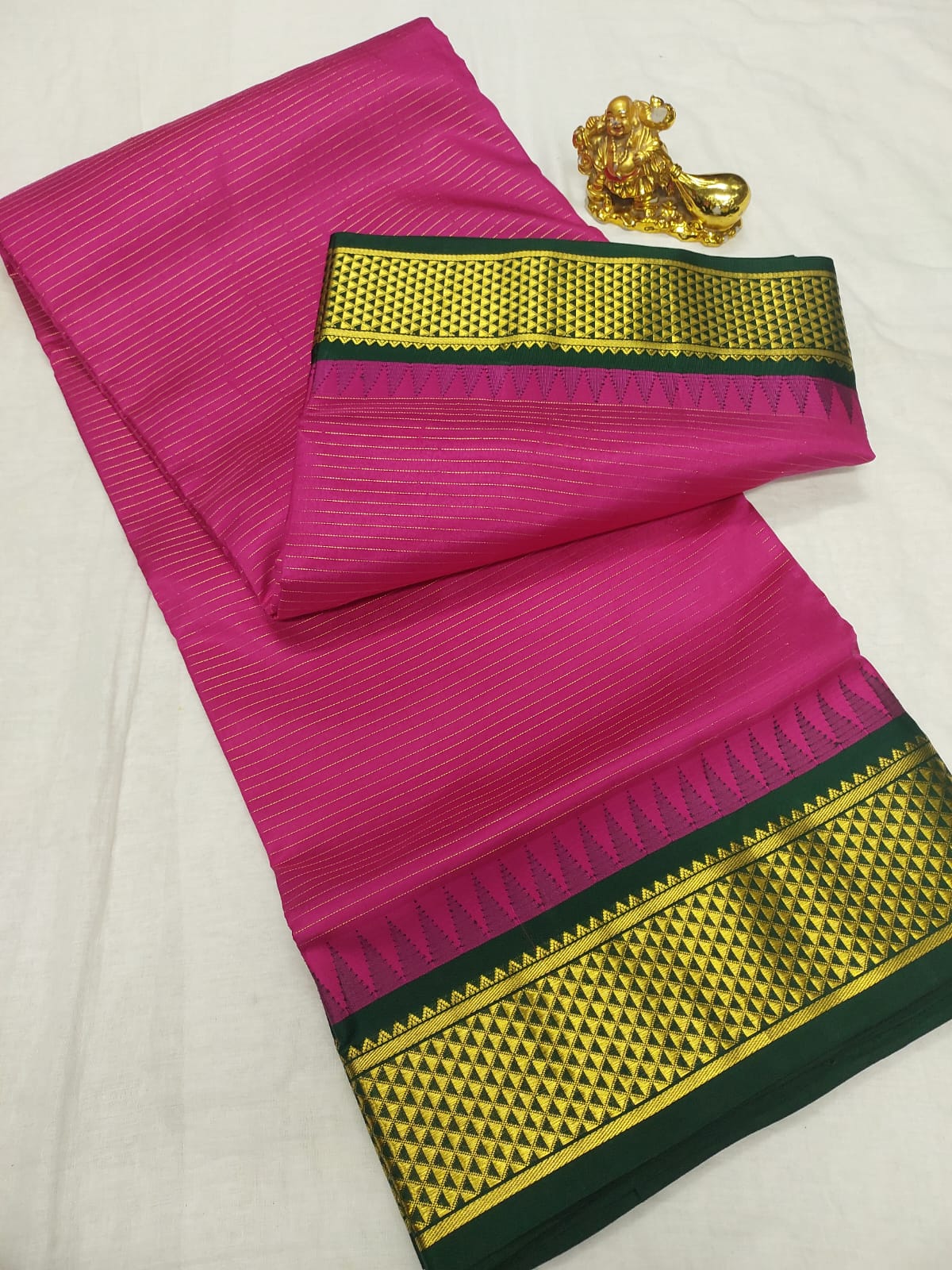 Vairavoosi Madisar Pure Kanchi Silk Sarees