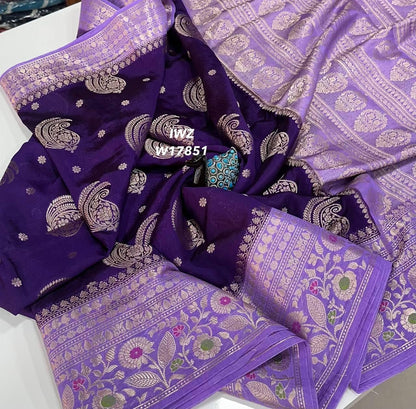 Crepe Silk Sarees