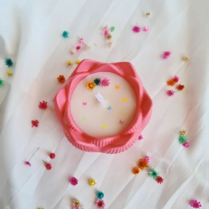 Scented Flower Bouquet Candles