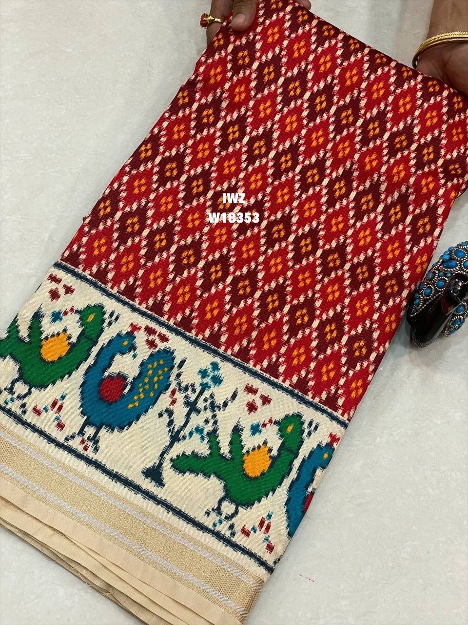 Patola soft silk saree