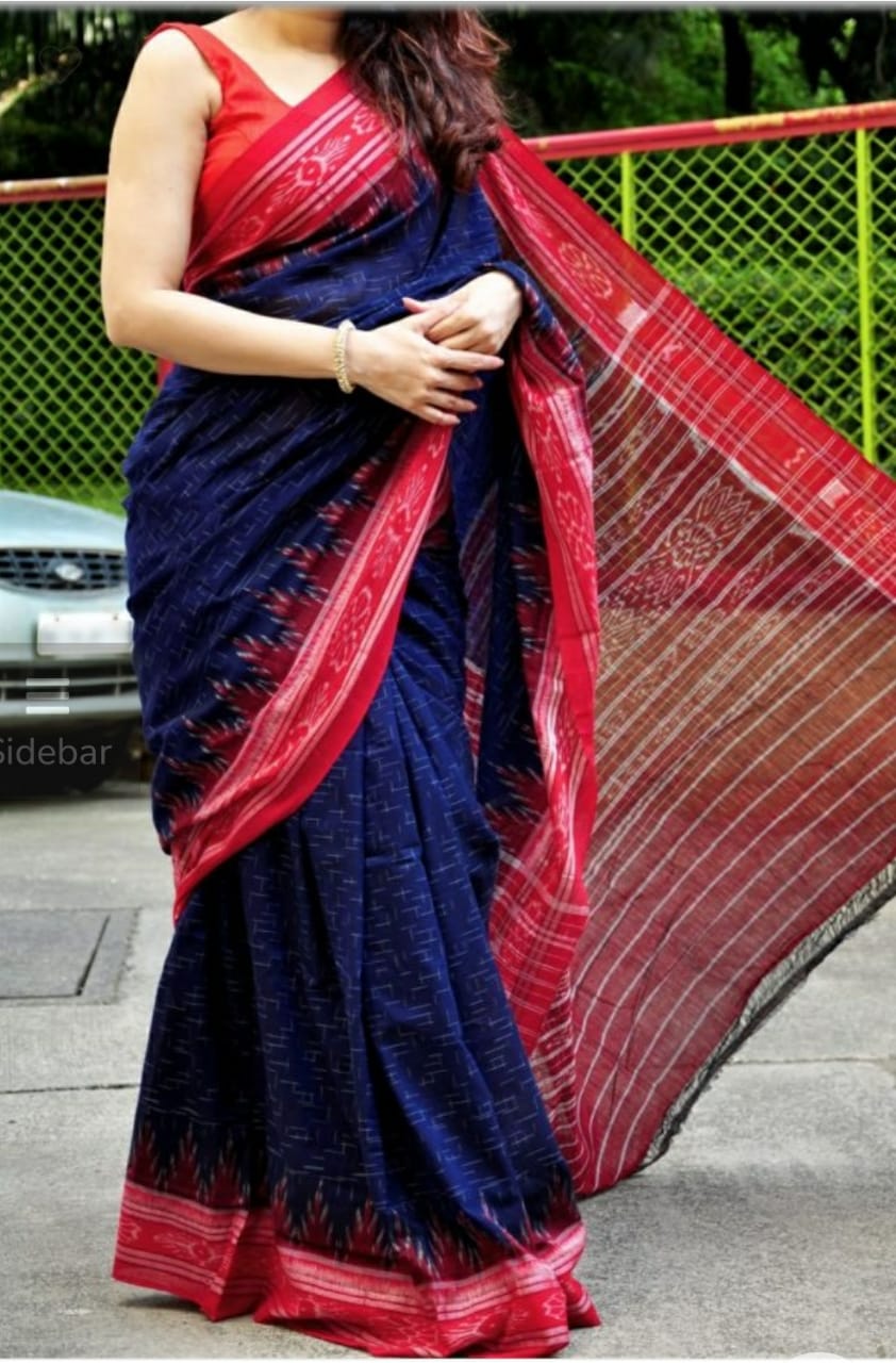 Cotton Mul Mul Sarees with Blouse