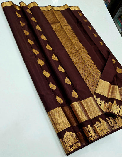 Kalyana Oorvalam Kanchi silk Sarees