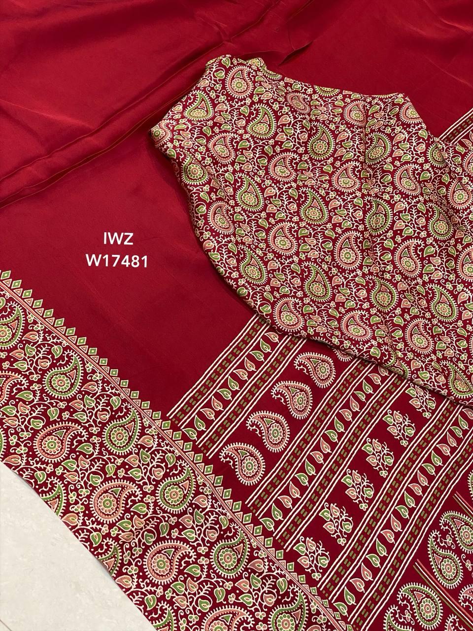 Satin Silk Saree