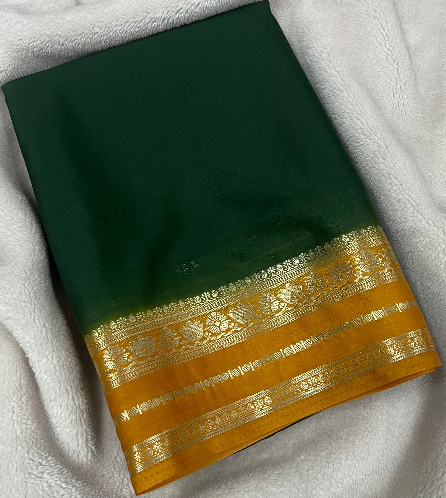 Semi Mysore Silk Sarees