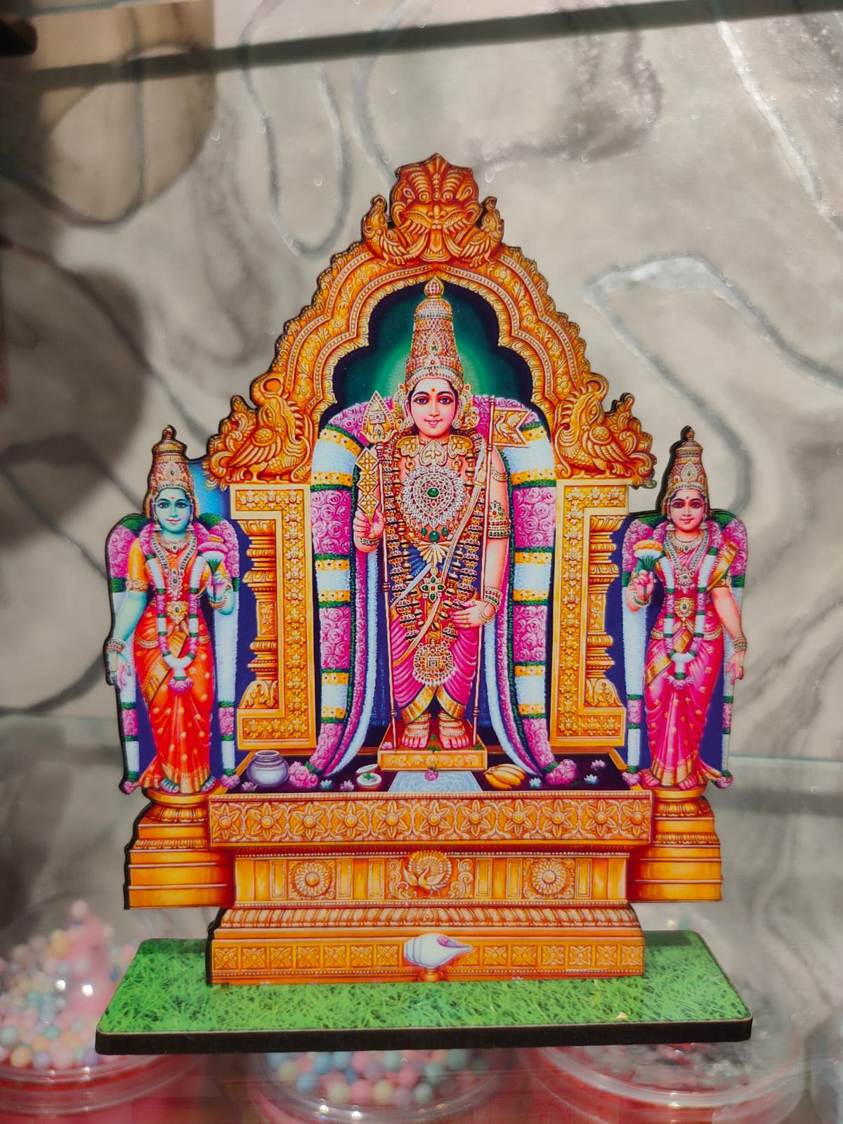 Lord Murugan Arupadai Veedu Cutouts
