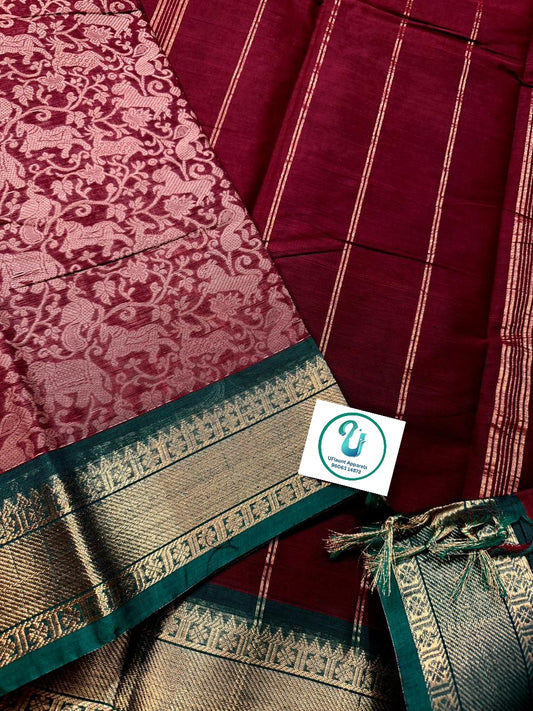 Kanchi Fancy Cotton Sarees