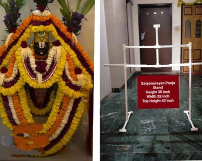 Satya Narayana Pooja Mala Stand – DIY, Easy to Arrange & Elegant Look