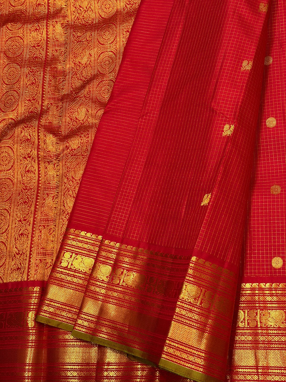 Kanchi Pure Silk Saree 2g Jari