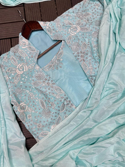 Readymade Saree Georgette