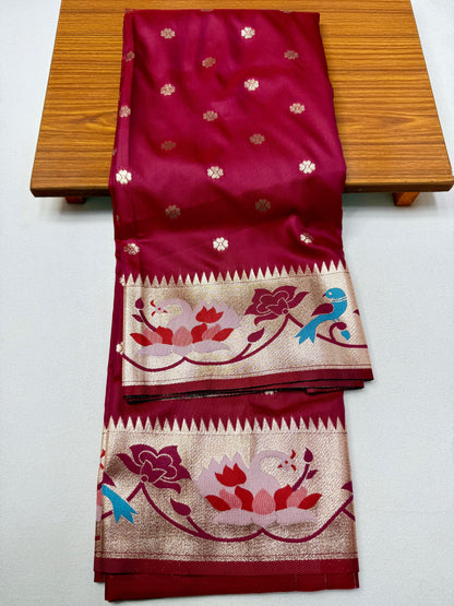 Kadiyal Paithani Silk Sarees