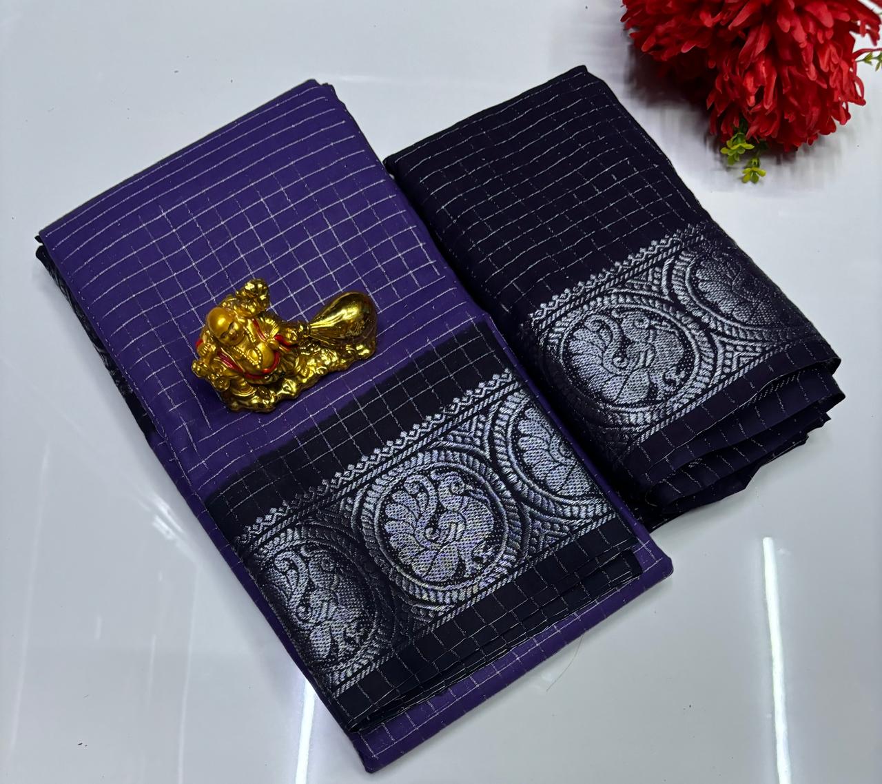Kanchi Sungudi Cotton Sarees