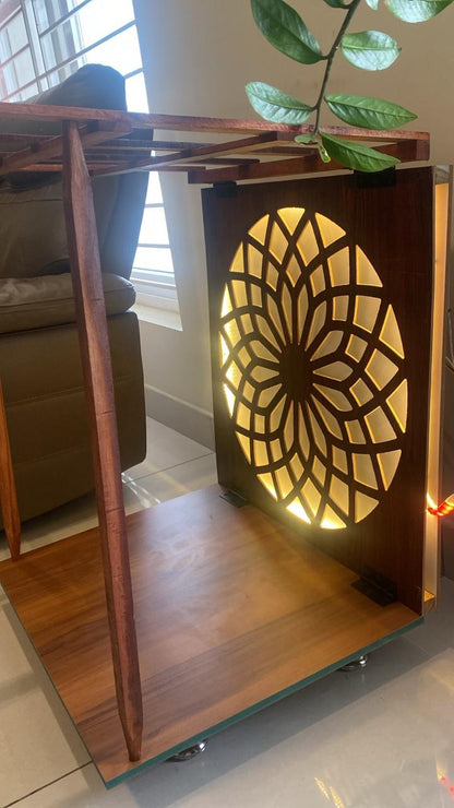 Foldable Pooja Mandapam Wooden