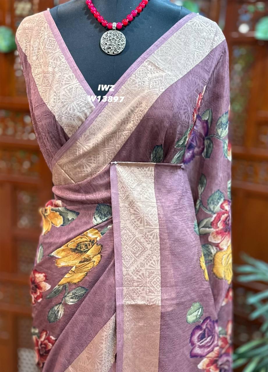 Matka Georgette Saree
