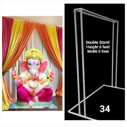 Backdrop decoration stand
