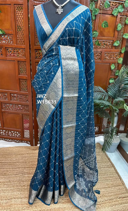 Matka Tussar  Sarees