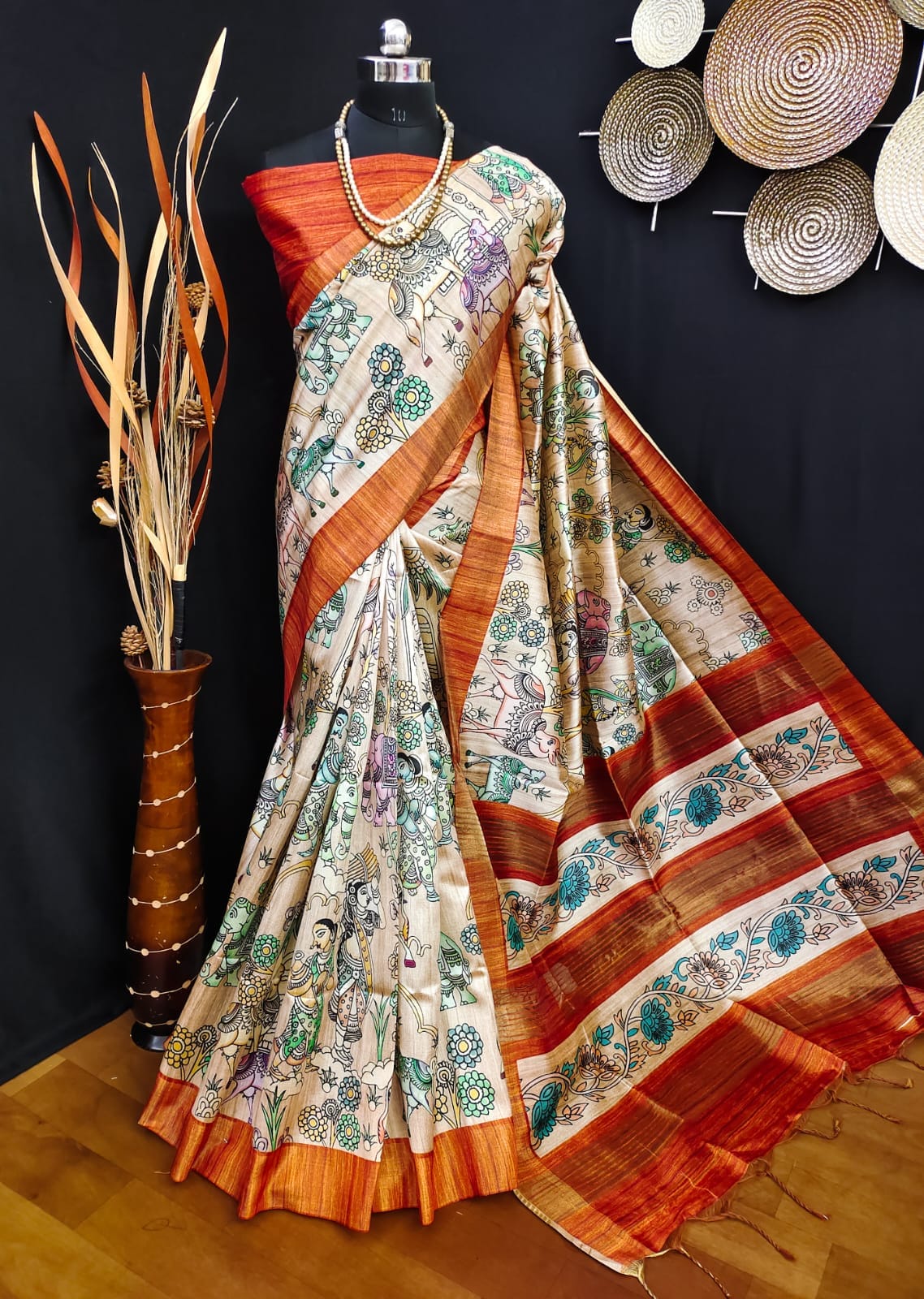 Tussar Saree
