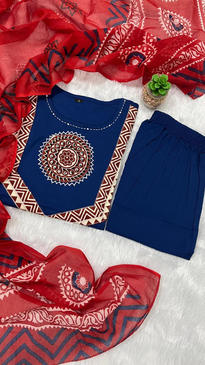 Cotton Readymade Salwar Sets