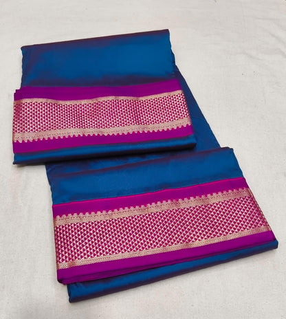 Madisar 9 yards Semi Silk Sarees