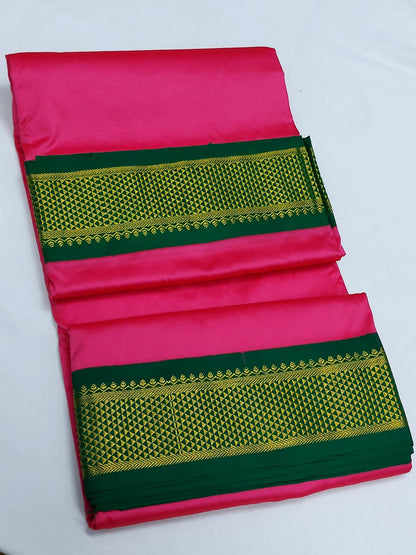 Madisar 9 yards Semi Silk Sarees