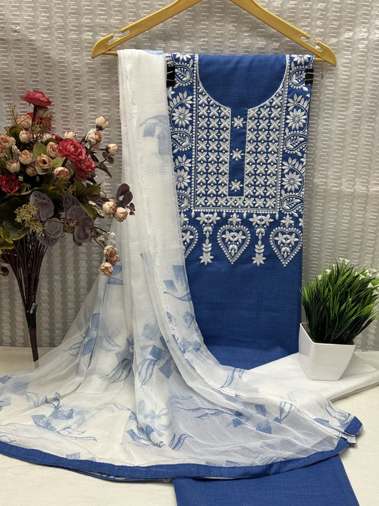 Denim Cotton Dress Materials