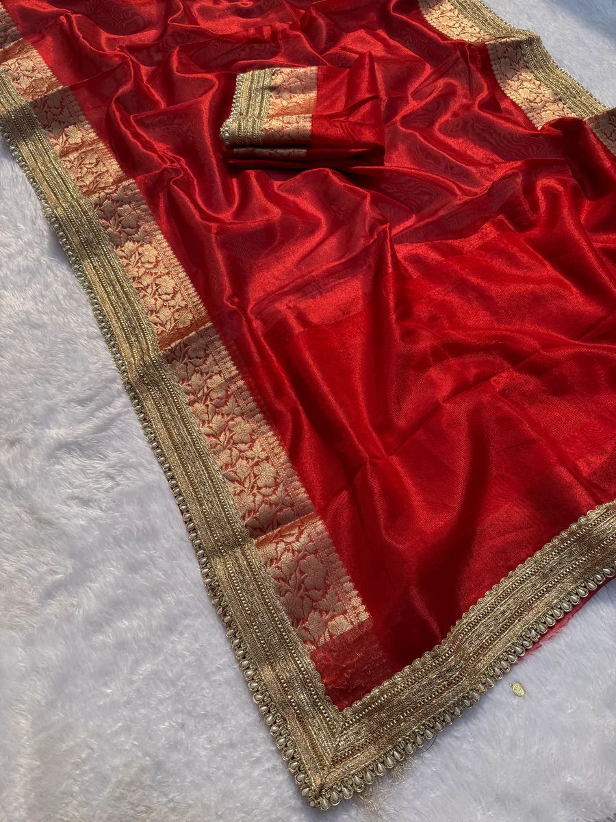 Banarasi Fancy Tissue saree
