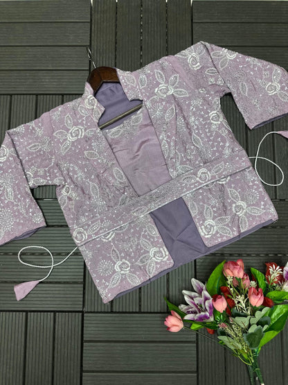 Readymade Saree Georgette