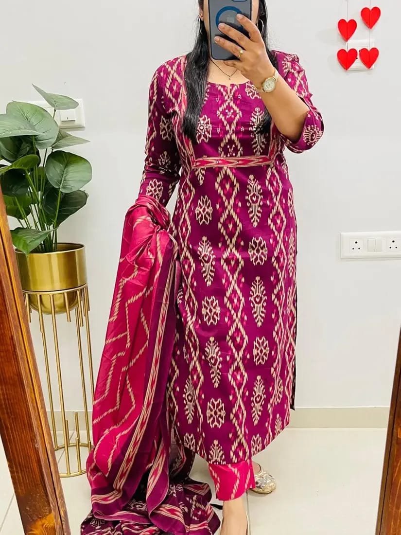 Cotton Readymade Salwar Sets