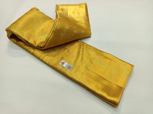 Golden Kanchi Bridal Silk Sarees