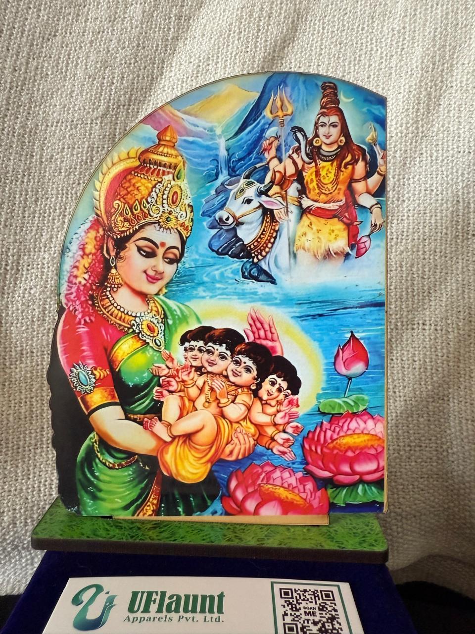Shiva Puranam Cutouts Set of 18