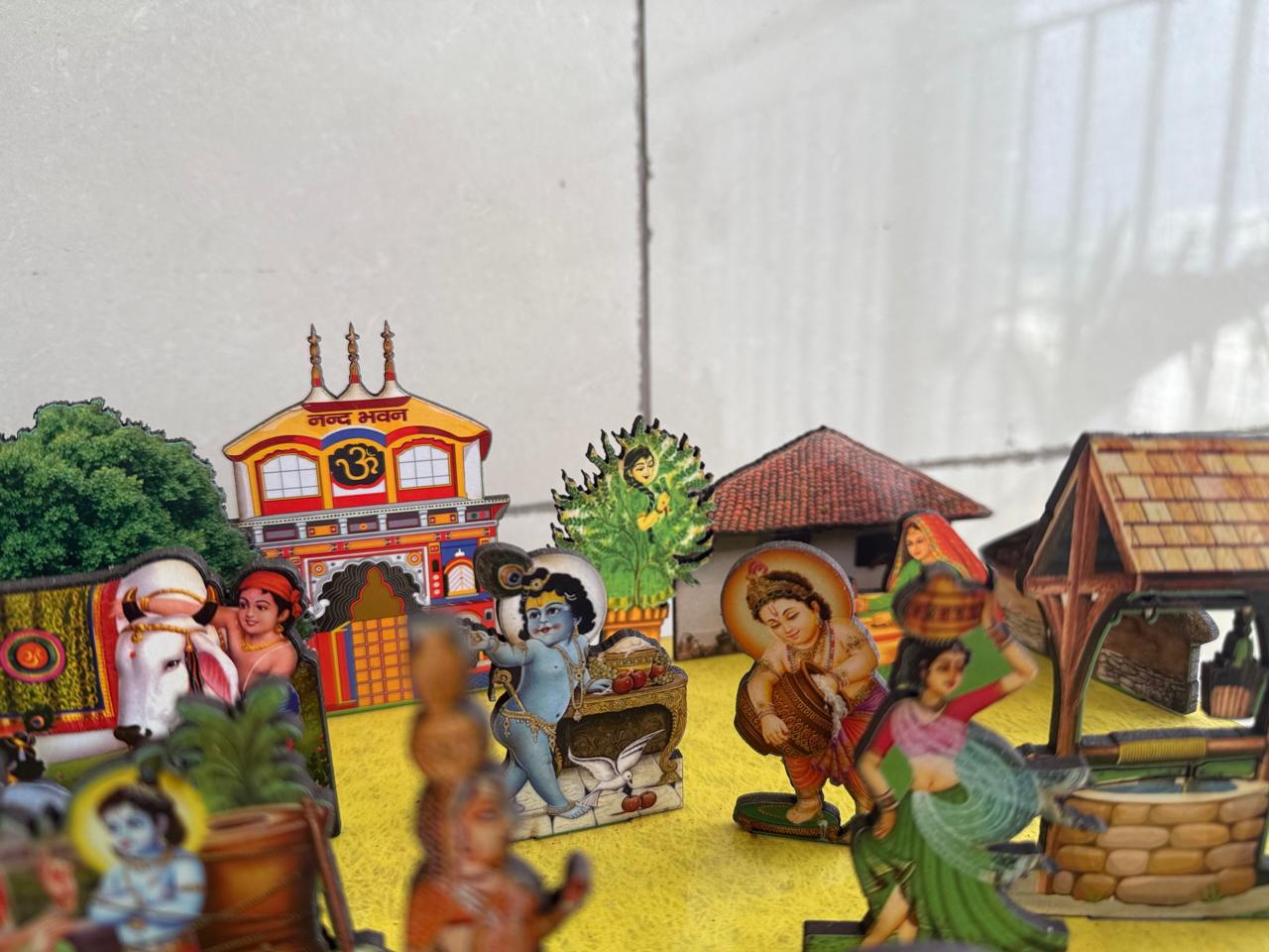 Gokul Village Model in MDF