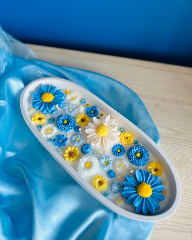 Scented Flower Bouquet Candles