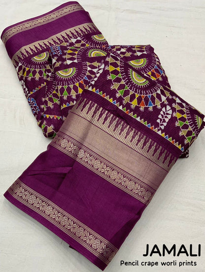 Cotton Crepe Sarees