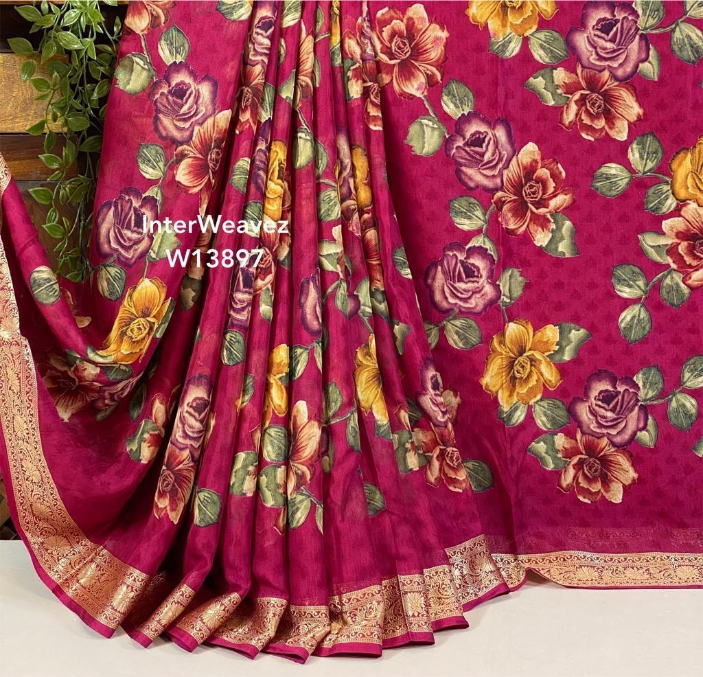 Matka Georgette Saree