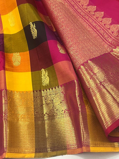 Kanchi Pure Silk Saree 2g Jari