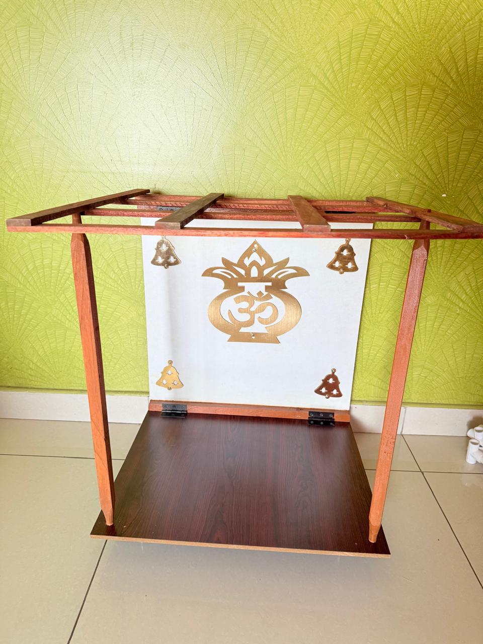 Foldable Pooja Mandapam Wooden