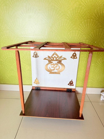 Foldable Pooja Mandapam Wooden