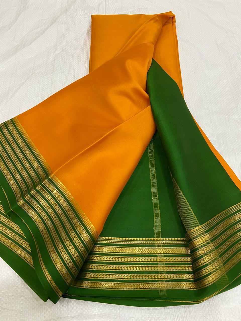 Mysore Silk Sarees 60 gsm