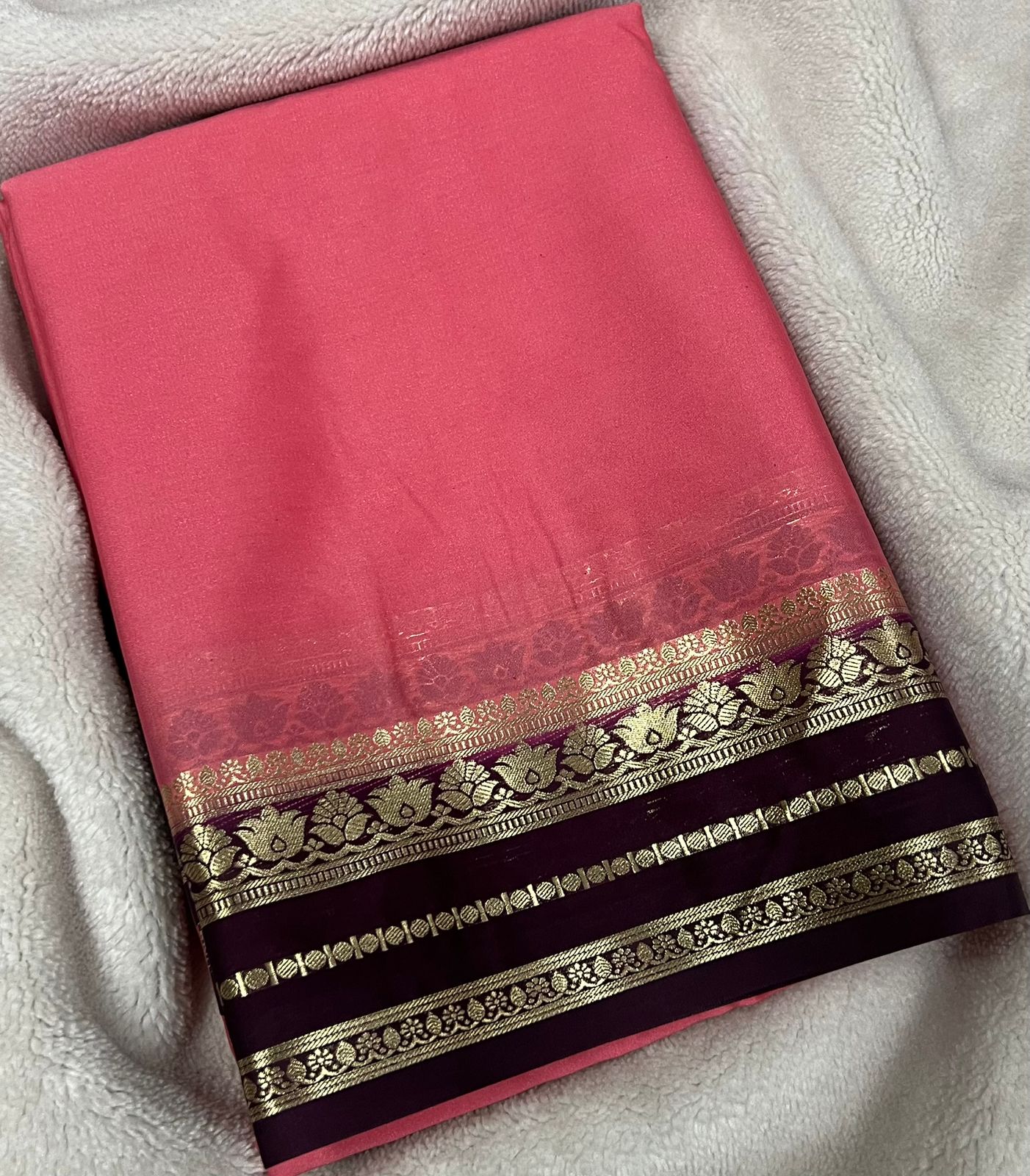 Semi Mysore Silk Sarees