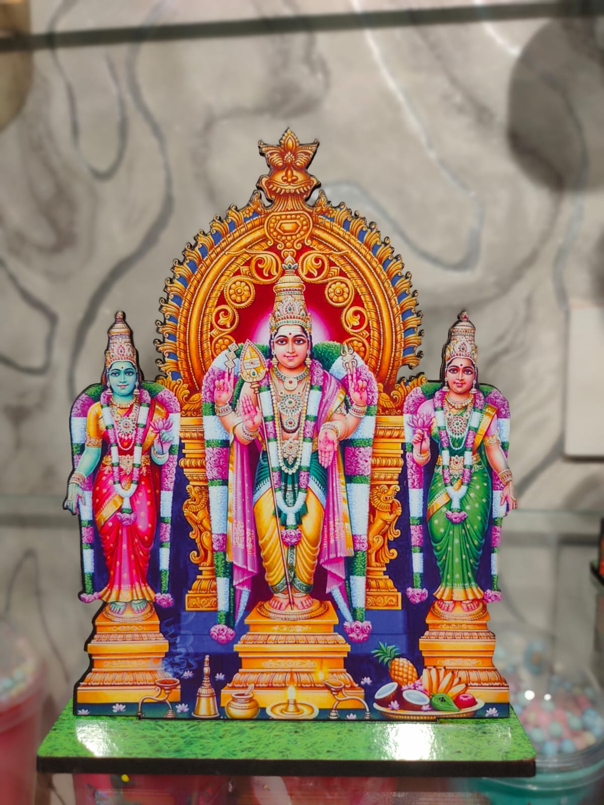 Lord Murugan Arupadai Veedu Cutouts