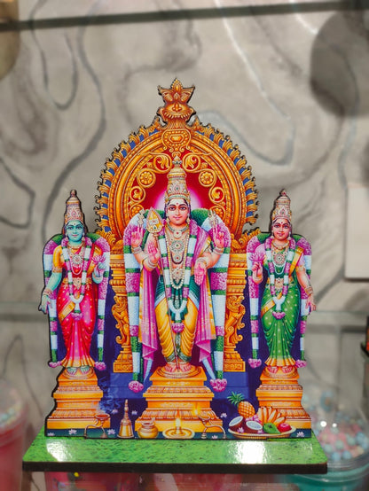Lord Murugan Arupadai Veedu Cutouts