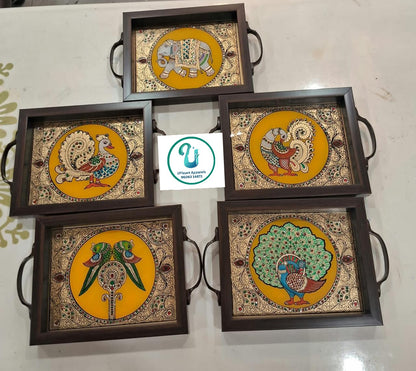 Reverse Acrylic Painting Trays
