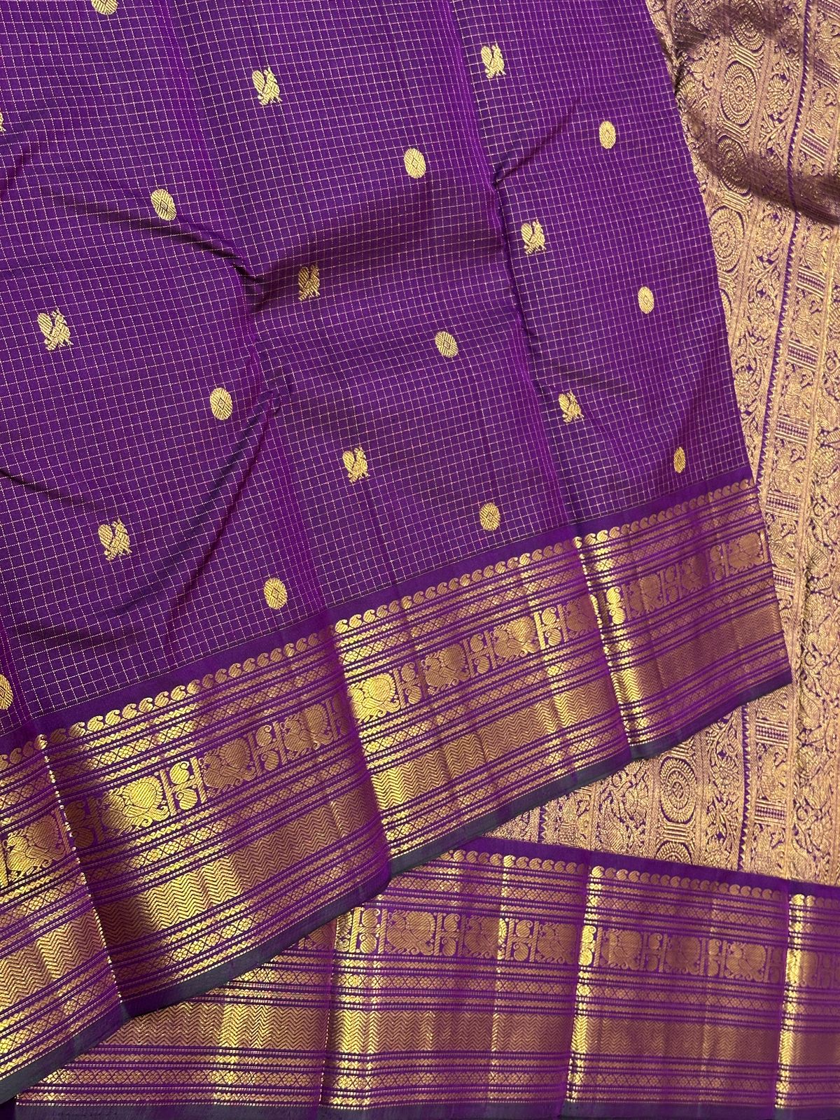 Kanchi Pure Silk Saree 2g Jari