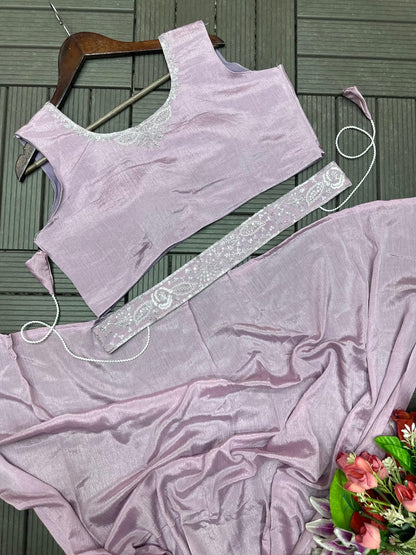 Readymade Saree Georgette