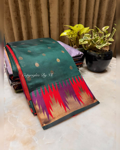 Madhuram Semi Silk Sarees