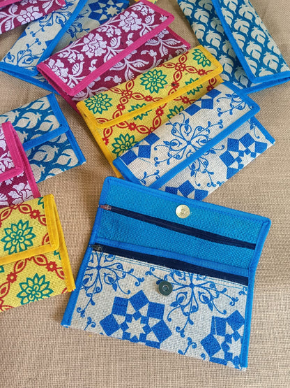 Jute Ladies Purse set of 10