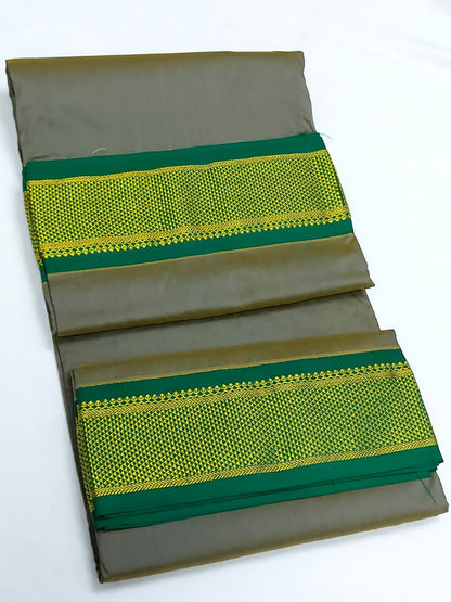 Madisar 9 yards Semi Silk Sarees