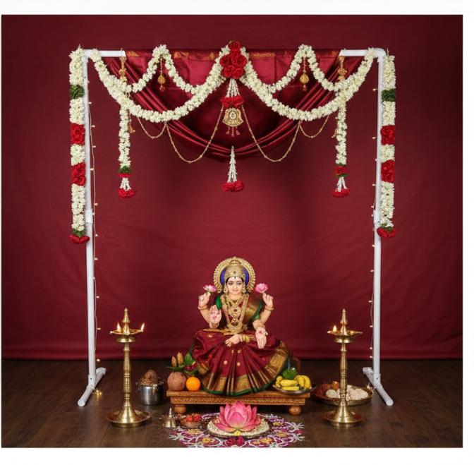 Festive Backdrop Single Stand