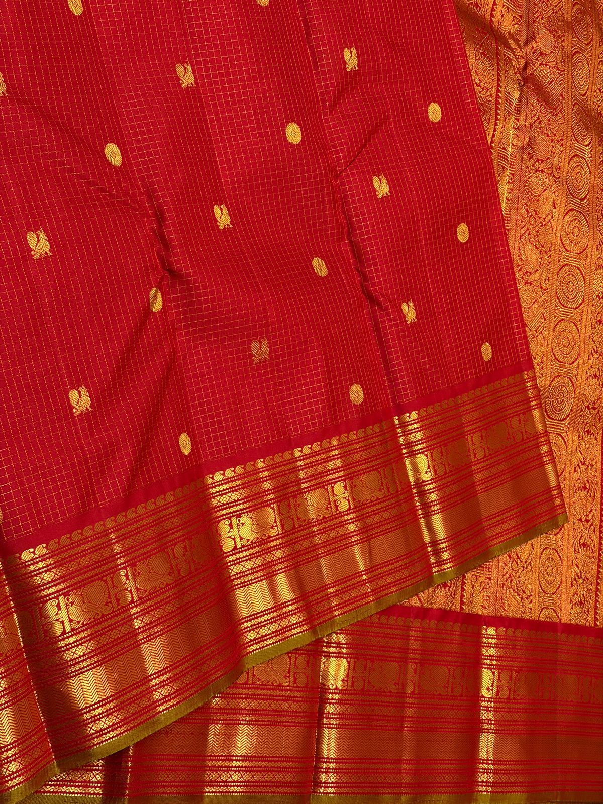 Kanchi Pure Silk Saree 2g Jari