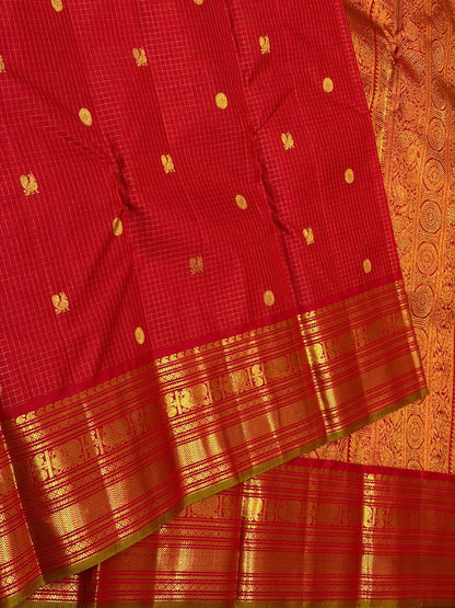 Kanchi Pure Silk Saree 2g Jari