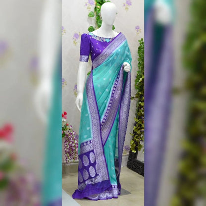 Banarasi Georgette Saree